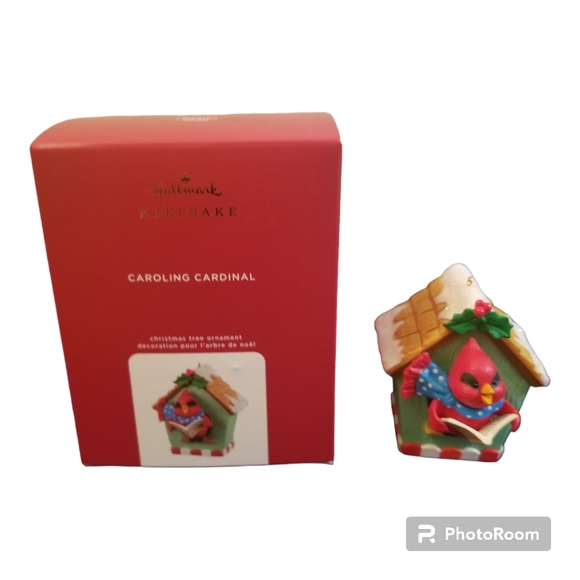 Hallmark Holiday Hallmark Keepsake Ornament Caroling Cardinal Magic Sound Poshmark